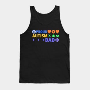 Proud Autism Dad Tank Top